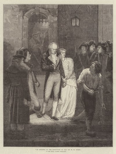 An Incident in the Revolution of 1792, in the Royal Academy Exhibition by Walter William Ouless